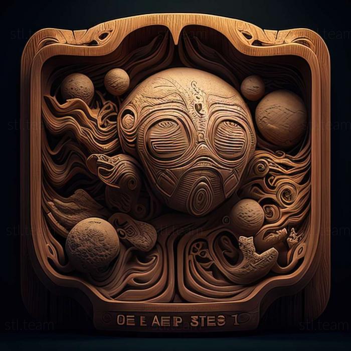 3D model Tales From Deep Space game (STL)